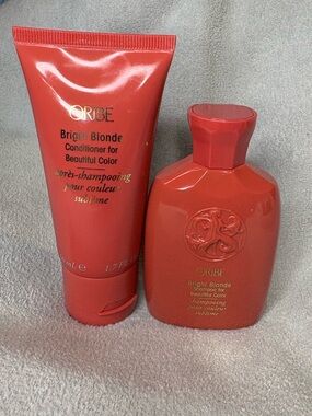 Oribe Bright Blonde Shampoo 75ml& Conditioner 50ml Duo Brand New & Sealed